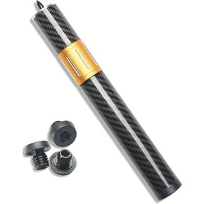 Pool Cue Extender, Billiards Stick Extension with 3 Bumpers, Carbon Fiber Telescopic Pool Stick, Adjustable for Billiard Accessories Extender in Kuwait