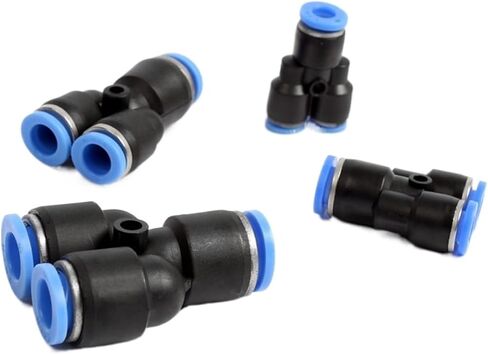 محول توصيل سريع لخرطوم الهواء، موصل تركيب هوائي PY PEG PG 4 مم - 12 مم أنبوب هواء يدفع في موصلات سريعة للغاز المستقيم (PG، 10 مم) in Kuwait