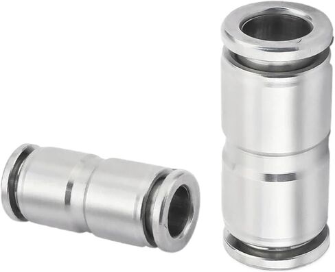 Air Hose Quick Connect Adapter, 10/50/200Pcs Pneumatic Fitting PU Straight PG Reducer Quick Connector 4-12mm Air Hose Joint(200 Pcs,PU-8) in Saudi Arabia