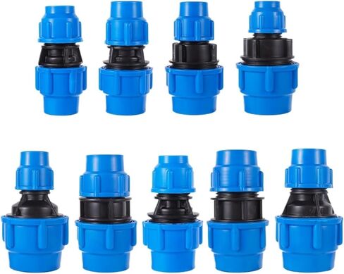Air Hose Quick Connect Adapter, 20-50mm PE Tube Splitter Quick Reducing Connector Irrigation Pipe Fittings 1Pcs(40-20) in Saudi Arabia