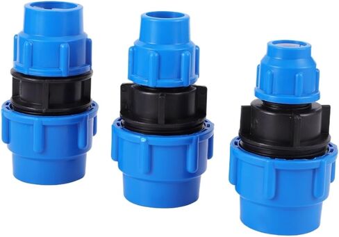 Air Hose Quick Connect Adapter, 20-50mm PE Tube Splitter Quick Reducing Connector Irrigation Pipe Fittings 1Pcs(40-20) in Saudi Arabia