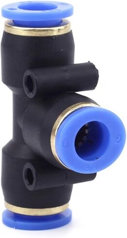 Air Hose Quick Connect Adapter, 1pcs Pneumatic Fittings PE Connectors Direct Thrust 4-16mm/ Plastic Hose Quick Couplings(PE-8) in Saudi Arabia
