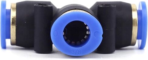 Air Hose Quick Connect Adapter, 1pcs Pneumatic Fittings PE Connectors Direct Thrust 4-16mm/ Plastic Hose Quick Couplings(PE-8) in Saudi Arabia