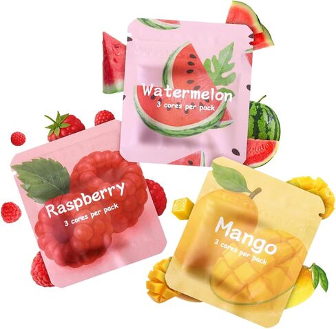 ASTOFLI قلادة التنفس للإقلاع عن التدخين (مجموعة نكهة الفاكهة الاستوائية) - توقف وخالية من القلق، قلادة رجالية بدون دخان بنكهة الفاكهة الطبيعية، معدنية على شكل أحمر الشفاه تساعد على التوقف عن التدخين - أحمر in Kuwait