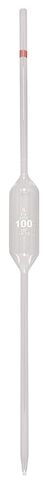 PPVL-100 Volumetric Pipette 100 mL Capacity, Borosilicate Glass in Saudi Arabia