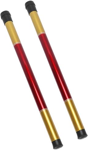 2pcs Fiberglass Orchestra Conductor Storage Tubes, Music Conducting Stick Holder Case for Band and Ensemble Accessories in Saudi Arabia