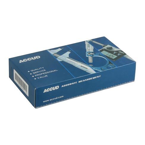 ميكرومتر خارجي رقمي 0-1 بوصة (0-25.4 مم)، أدوات قياس احترافية/مترية دقة 0.00005 بوصة/0.001 مم، حافظة واقية in Kuwait