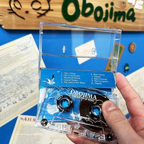 Original Soundtrack Cassette - Limited Edition Retro Music Tape Featuring Ambient & Fantasy Themes from The World of Obojima in Kuwait
