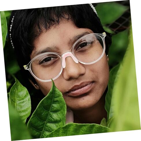 2pcs Silicone Nose Pads for Eyewear Non-slip Glasses Nose Pads Replacement for Boy Girl Adults Soft for Eyeglasses in Saudi Arabia