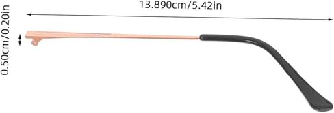 Eyeglass Arm Replacement Metal Temple Tips for Glasses Legs Easy to Install and Comfortable for Frames in Saudi Arabia