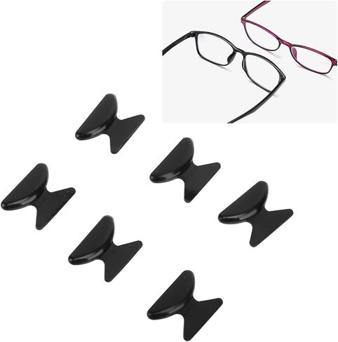 50 Pairs 1.8mm Anti Slip Adhesive Silicone Contoured Nose Pads Universal Fit Sticky Non Slip Nose Pads in Saudi Arabia