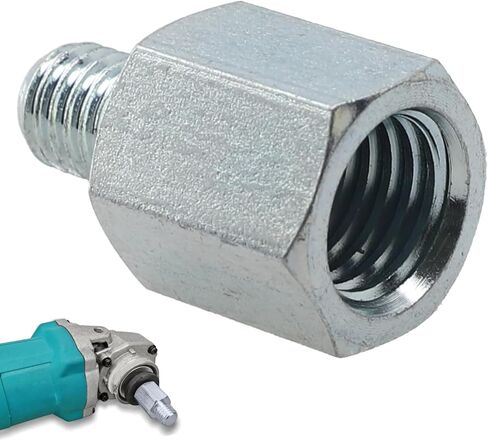 Buffing Polishing Pads M14 to 5/8"-11 Thread Adapter Angle Grinder Bolt Screw Connector for Diamond Polishing Pad Wool Polishing Buffing Pad Attachement Wheel Kit Car Buffer Polisher Power Tool in Saudi Arabia