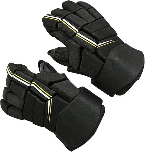 Hockey Gloves for Young Players, 10 in / 25.4 Cm Protective Gear, High-Density Foam Padding, Flexible, Waterproof & Breathable for Ice Hockey, Roller Hockey, Field Hockey in Saudi Arabia