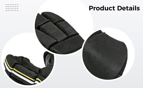 Hockey Gloves for Young Players, 10 in / 25.4 Cm Protective Gear, High-Density Foam Padding, Flexible, Waterproof & Breathable for Ice Hockey, Roller Hockey, Field Hockey in Saudi Arabia