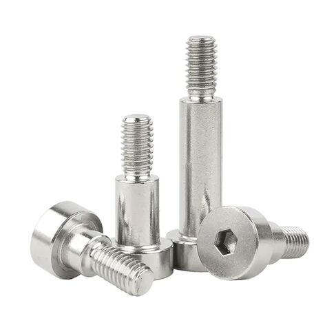Fixed Bolts, 304 Stainless Steel Hex Hexagon Socket Head Roller Bearing Shoulder Screw Bolt 2PCS(45mm,D10x M8 (2pcs)) in Saudi Arabia