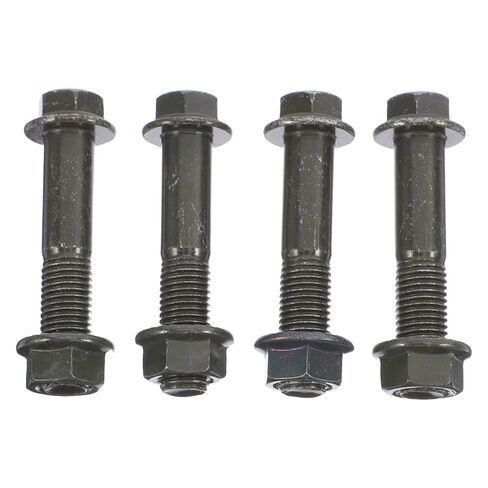 4pcs M10x80mm Double Ended Threaded Bolts Black Oxide Finish Carbon Steel Fasteners for Outdoor Machine Assembly and Repair in Saudi Arabia
