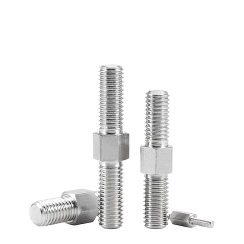 Double End Studs 304 Stainless Steel Left & Right Thread Screw Rod Stud Bolt(M8-1Pcs,60mm) in Kuwait