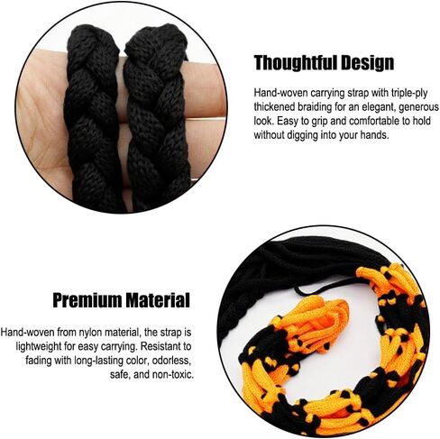 5pcs Stretchy Black and Yellow Two-Color Single Balls Universal Nylon Mesh Pocket in Saudi Arabia