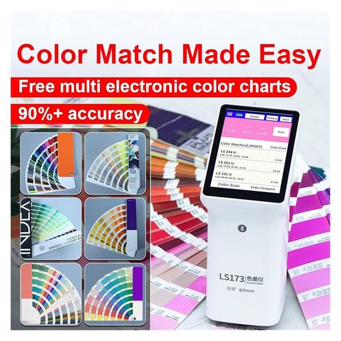 جهاز اختبار قارئ الألوان البياض/الأصفرار المحمول D/8 للدهان والبلاستيك والنسيج LS173 حساسية عالية، خطأ منخفض in Kuwait