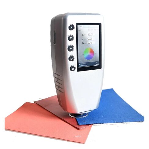 مقياس الألوان المحمول مع شاشة LCD محلل الألوان WR10 لقياس اختلاف ألوان الطلاء والبلاستيك والمنسوجات حساسية عالية وخطأ منخفض in Kuwait