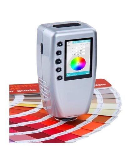 مقياس الألوان المحمول مع شاشة LCD محلل الألوان WR10 لقياس اختلاف ألوان الطلاء والبلاستيك والمنسوجات حساسية عالية وخطأ منخفض in Kuwait
