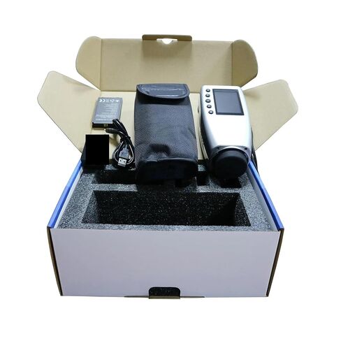 مقياس الألوان المحمول مع شاشة LCD محلل الألوان WR10 لقياس اختلاف ألوان الطلاء والبلاستيك والمنسوجات حساسية عالية وخطأ منخفض in Kuwait