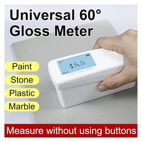 مقياس لمعان السطح المحمول 60 زاوية لمعان 0-200GU مقياس لمعان للرخام الحجري LS195 حساسية عالية، خطأ منخفض in Kuwait