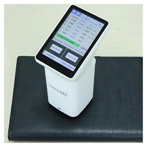 LS175 مقياس ألوان محمول 45/0 درجة مع فتحة 20 مم، شاشة لمس 3.5 بوصة، مقياس فرق اللون الرقمي الدقيق، حساسية عالية، خطأ منخفض in Kuwait