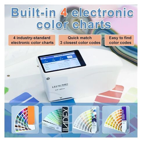 مقياس الطيف الضوئي المحمول LS176 D/8° تحليل الألوان برنامج التطبيق البياض والصفرة منحنيات الانعكاس الطيفي حساسية عالية، خطأ منخفض in Kuwait