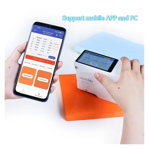 مقياس الطيف الضوئي المحمول LS176 D/8° تحليل الألوان برنامج التطبيق البياض والصفرة منحنيات الانعكاس الطيفي حساسية عالية، خطأ منخفض in Kuwait