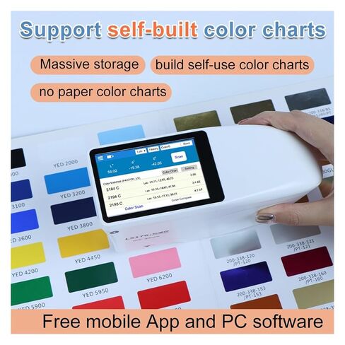 مقياس الطيف الضوئي المحمول LS176 D/8° تحليل الألوان برنامج التطبيق البياض والصفرة منحنيات الانعكاس الطيفي حساسية عالية، خطأ منخفض in Kuwait