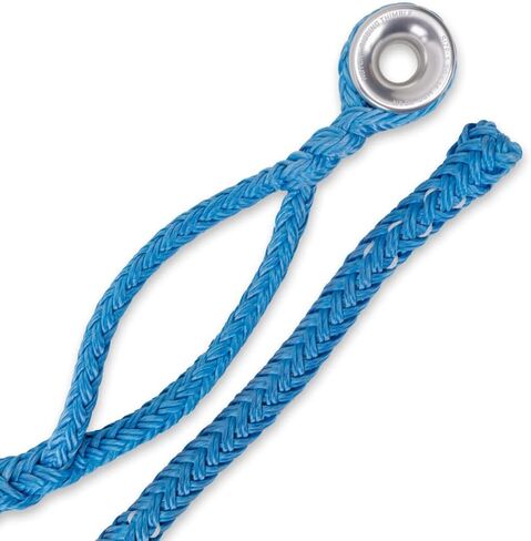 RNA 1/2 Inch Swamp Ape Chain Sling with Rigging Thimble – 8ft Adjustable Rigging Sling with 7 Pockets – Tuff Coat Urethane – for Choking Configurations Only – Made in USA in Saudi Arabia