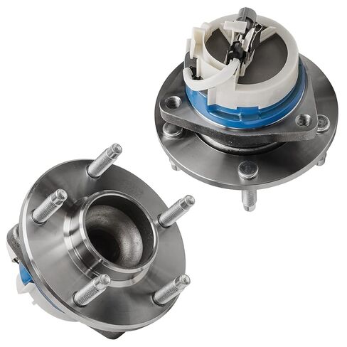 Detroit Axle-2 مراكز تحمل العجلات الأمامية لعام 2002-2005 Dodge RAM 1500 [W/4-WHEEL ABS BRAKES] ، محمل العجلات وتجميع المحور 2003 2004 RAM 1500 مجموعة بديلة ، محامل محور الزوجين. in Kuwait