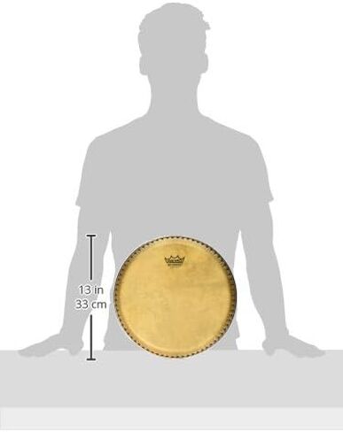Remo Symmetry Skyndeep Conga Drumhead - رسم جلد العجل، 10.75 بوصة in Saudi Arabia