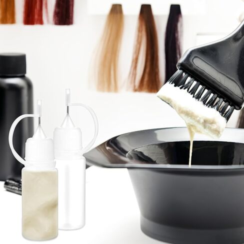 Luxshiny 25ml Needle Tip Squeeze Bottles 25pcs Plastic Applicator Bottles with Precision Nozzle for Paint Glue Moisturizing Liquid Dispensing Reusable for Crafts and Lab Use in Kuwait