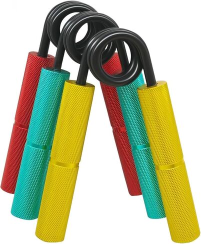 Grip Strength Trainer Set,50-300LB Hand Grip Strengthener,Hand Forearm strengthener 6 Pack, Workout equipment,Strength Training Exercisefor Hand Arm Forearm Wrist Finger in Saudi Arabia
