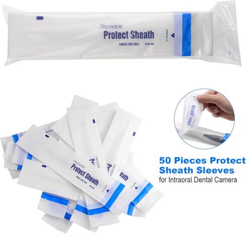 500 PCS Disposable Protective Sheaths Covers Sleeves A04-6A Fit Most USB Camera in Kuwait