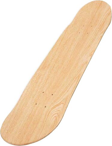 1 PCS Blank Skateboard Decks, 8 x 31 inch 7-Layer Maple Double-Tail Skateboard, Ideal for Painting, and Wall Decoration in Kuwait