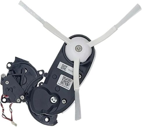 Robot Vacuum Cleaner Side Brush Motor Replacement Parts. Compatible With Roborock Q Revo Master / P10S Pro / V20. External Gearbox Rotary Brush Motor in Kuwait