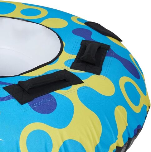 أنبوب قابل للنفخ، راكب واحد، نسيج بوليستر مضلع PVC+600d، أربعة مقابض معززة مملوءة بالرغوة، نقطة سحب سريعة التوصيل، أنابيب القوارب والأشياء القابلة للقطر، قيادة ثابتة in Kuwait