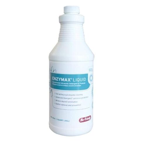 Hu-Friedy IMS-1224 Enzymax Liquid Concentrated Ultrasonic Detergent and Presoak, Makes 32 Gallons in Saudi Arabia