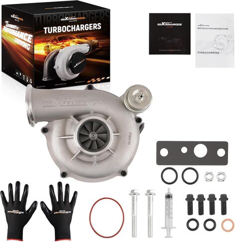 maXpeedingrods Turbo Turbocharger GTP38 for Ford Excursion 2000-2003, F250 F350 F450 F550 Super Duty 1999-2003 V8 7.3L, 1831383C92, Basic PVL Series in Saudi Arabia