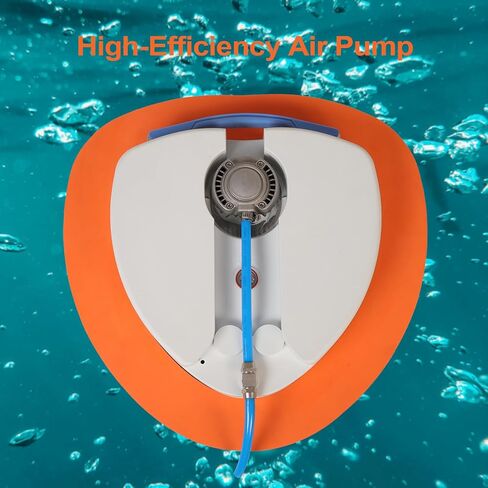 نظام غوص سكوبا قابل لإعادة الشحن من LieyuDive مع BCD، خزان غوص تهوية 3.5 ساعة مع خرطوم ومنظم بطول 39 قدمًا، نظام غوص محمول بدون خزان للغوص الترفيهي والغطس in Kuwait