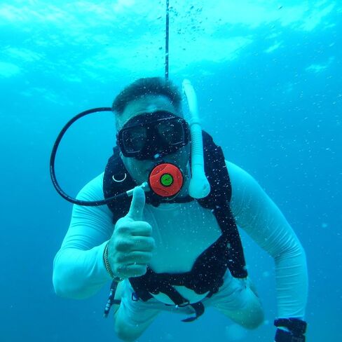 نظام غوص سكوبا قابل لإعادة الشحن من LieyuDive مع BCD، خزان غوص تهوية 3.5 ساعة مع خرطوم ومنظم بطول 39 قدمًا، نظام غوص محمول بدون خزان للغوص الترفيهي والغطس in Kuwait