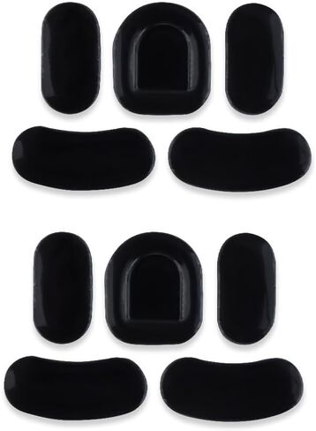 HUYUN 2 Sets Rounded Curved Edges Mouse Skatez & Mouse Feet & Mice Feet & Mouse Skates Compatible for Razer Viper Mini Se Mouse (White) in Kuwait