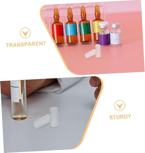 GARVALON 10pcs Transparent Protective Vial Opener Tool Non- Glass Bottle Cutter for Medical Use Design for Doctors Versatile and User-Friendly in Kuwait