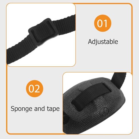 Hockey Helmet Chin Strap with Foam Padding Chin Cup Adjustable Elastic Strap for Ice Hockey, Football, Baseball in Saudi Arabia