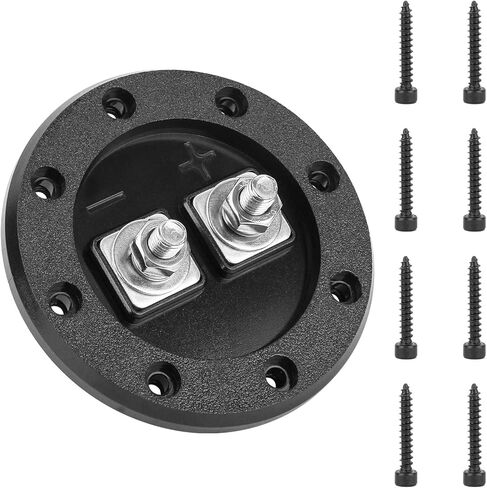 Speaker Terminal For Sub Box Terminals Subwoofer Terminal Cup Compatible With Heavy Duty Speaker Car Audio, 1 Channel Subwoofer Box Wire Connector in Kuwait