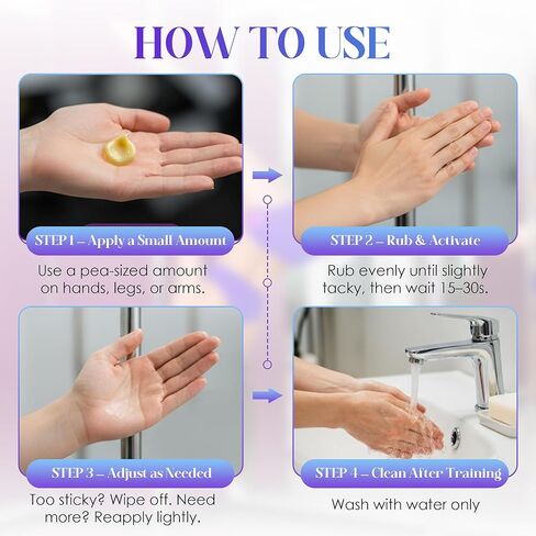 40 جم/1.4 أونصة قبضة عمود قوية للغاية، قبضة شمع العسل طويلة الأمد لعمود الرقص، والرقص، والحرير الجوي، والجمباز واللياقة البدنية، ورياضات طبيعية، وتركيبة مقاومة للماء ومضادة للانزلاق للحفاظ على جفاف اليدين in Kuwait