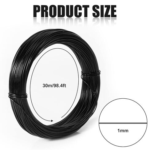 Wire,Aluminum Wire, Flexible Aluminum Craft Wire 30m Malleable Metal for Jewelry Making, DIY Crafts in Saudi Arabia